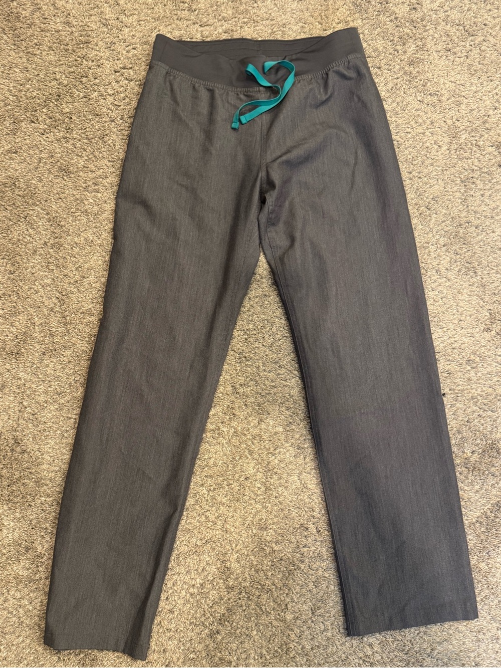Pewter Grey Figs Scrub Pants